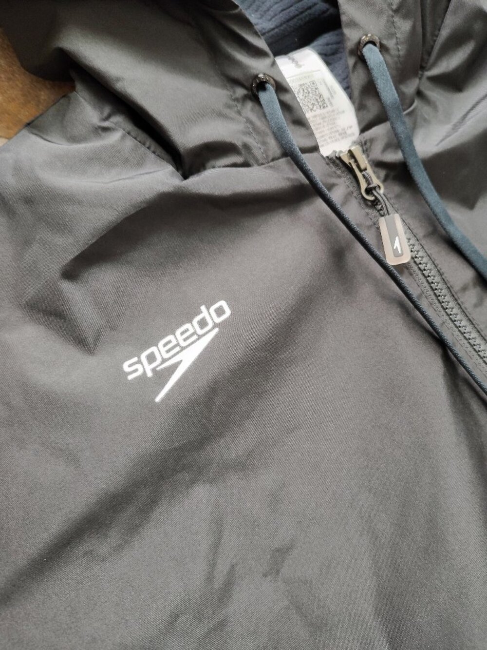 NWOT Speedo Unisex Elite Parka Long Jacket Fleece Lined Team - Picture 9 of 9